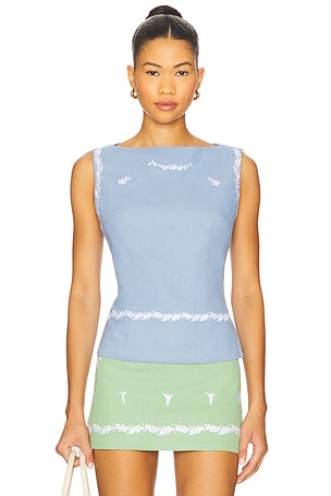 Marie Tank Top YLLW THE LABEL