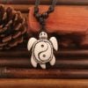 Wood look Sea Turtle Necklace - Image 4