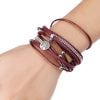 Tree of Life Leather Band Bracelet - Image 2
