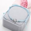 Turtle Charm Rope String Ankle Bracelet - Image 3
