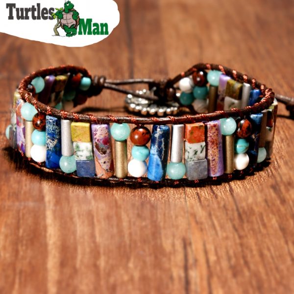 TurtlesMan Stone Bracelet